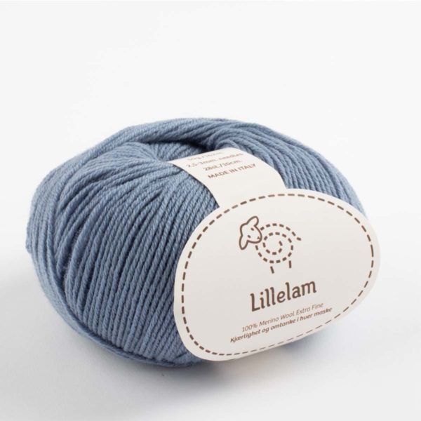 Lillelam Merinoull 50g - Lillelam Merinoull mellombla