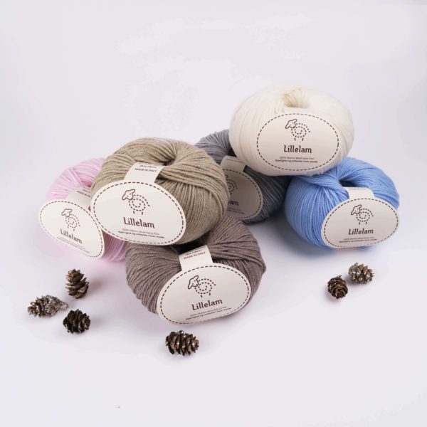 Lillelam Merinoull 50g - xGarnfarger