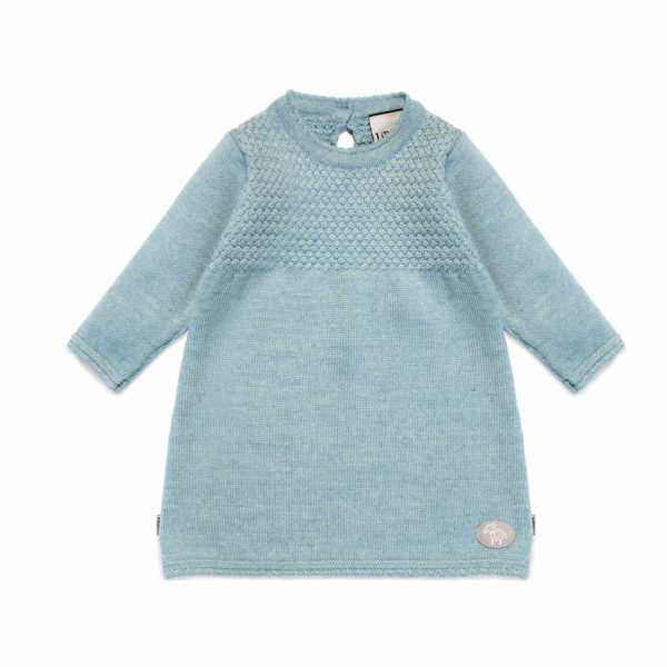 Lillelam_Kjole basic_sjøgrønn Kjole classic - Lillelam Kjole basic sjøgrønn