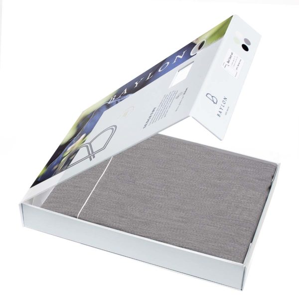 Shadow grey_1 Sengesett Shadow grey 200 cm - Shadow grey 1