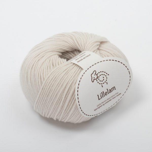 Lillelam Merinoull 50g - Lillelam merinoull sand