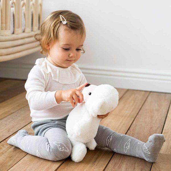 Lammi bamse - Lillelam Lammi bamse hvit