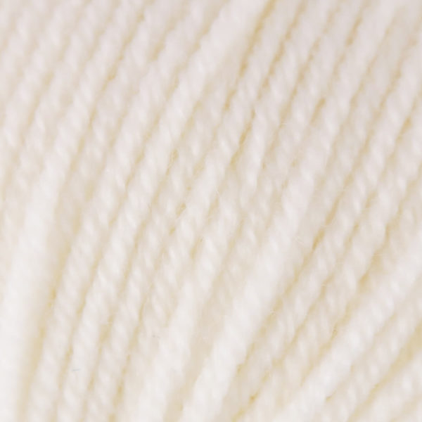 Strikkepakke dåpssett - Lillelam Merinoull hvit 2