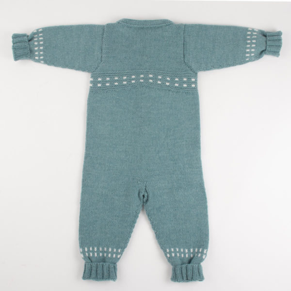 Strikkepakke Classic sparkedress - Lillelam handstrikk Sparkedress sjogronn 2