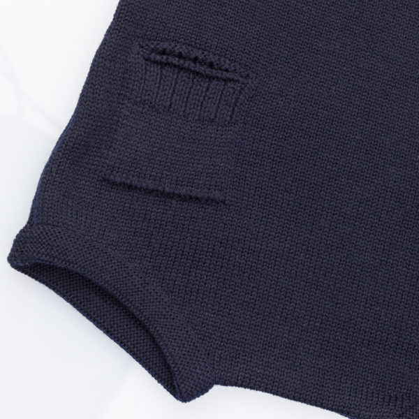 Lillelam_Romper lommer_marine 3 Romper m/lommer - Lillelam Romper lommer marine 3