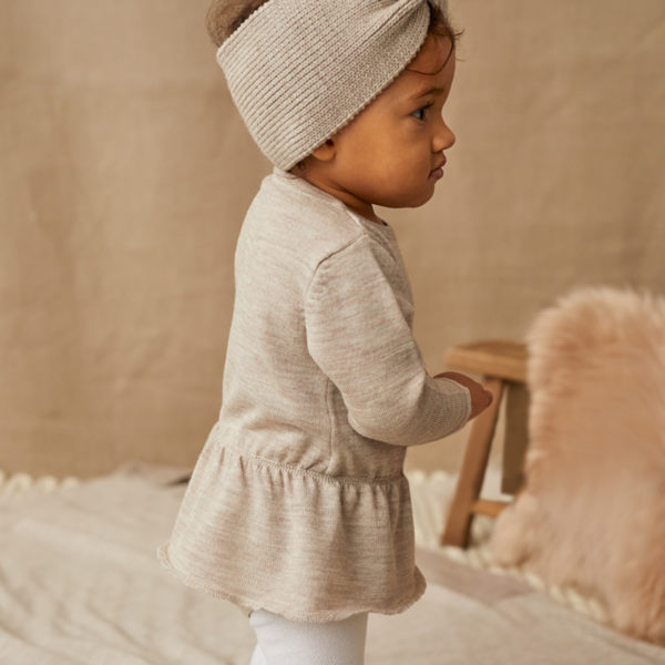 Romperkjole Baby Natur - Baby Natur romperkjole lys beige 2
