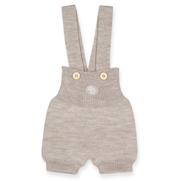 Lillelam_Romper Baby Natur_lys beige 1 Romper Baby Natur - Lillelam Romper Baby Natur lys beige 1