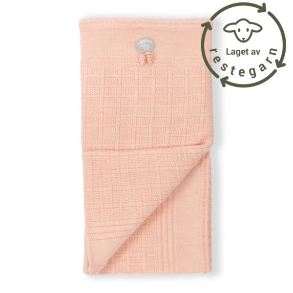 AW22_ass_col-fersken rosa Pledd restegarn - AW22 ass col fersken rosa