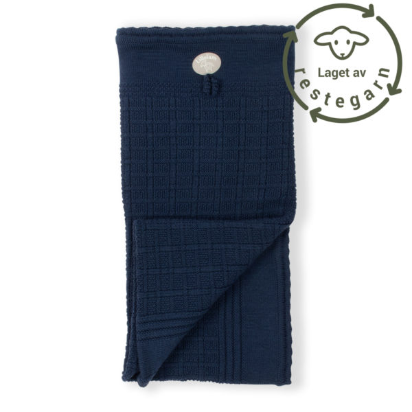 AW22_ass_col-kongeblå Pledd restegarn - AW22 ass col kongebla