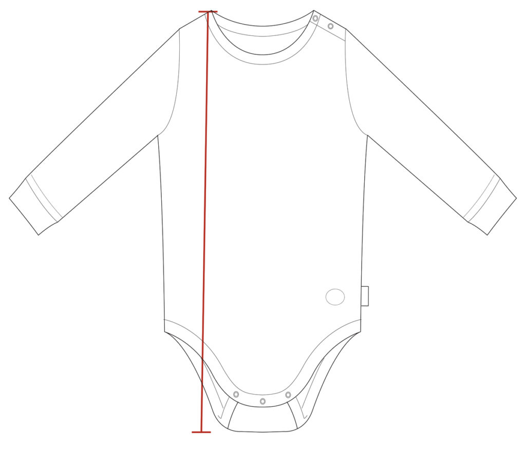 Størrelsesguide - Body malskjema