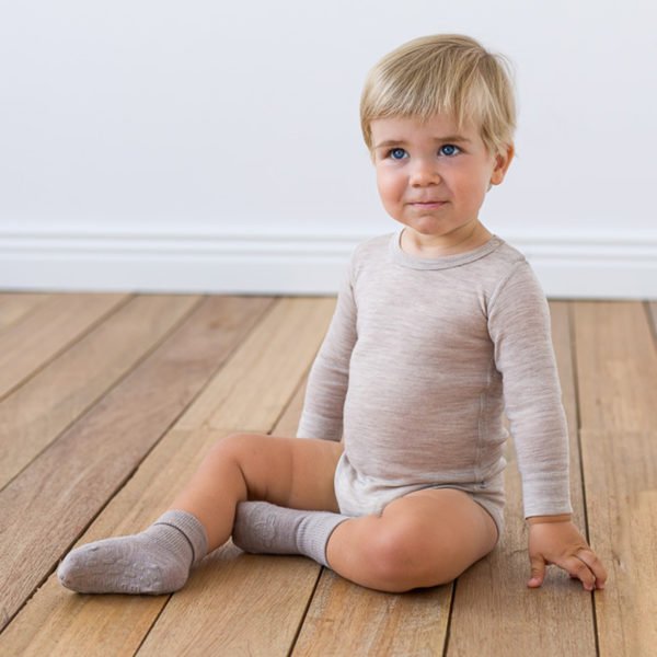 Lillelam_Ullsokk anitskli beige Ullsokk antiskli - Lillelam Ullsokk anitskli beige