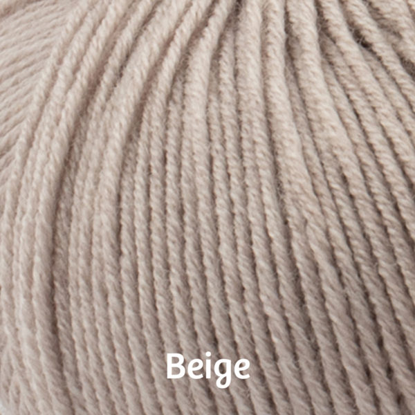 Strikkepakke Blondekyse - Beige garnnoste