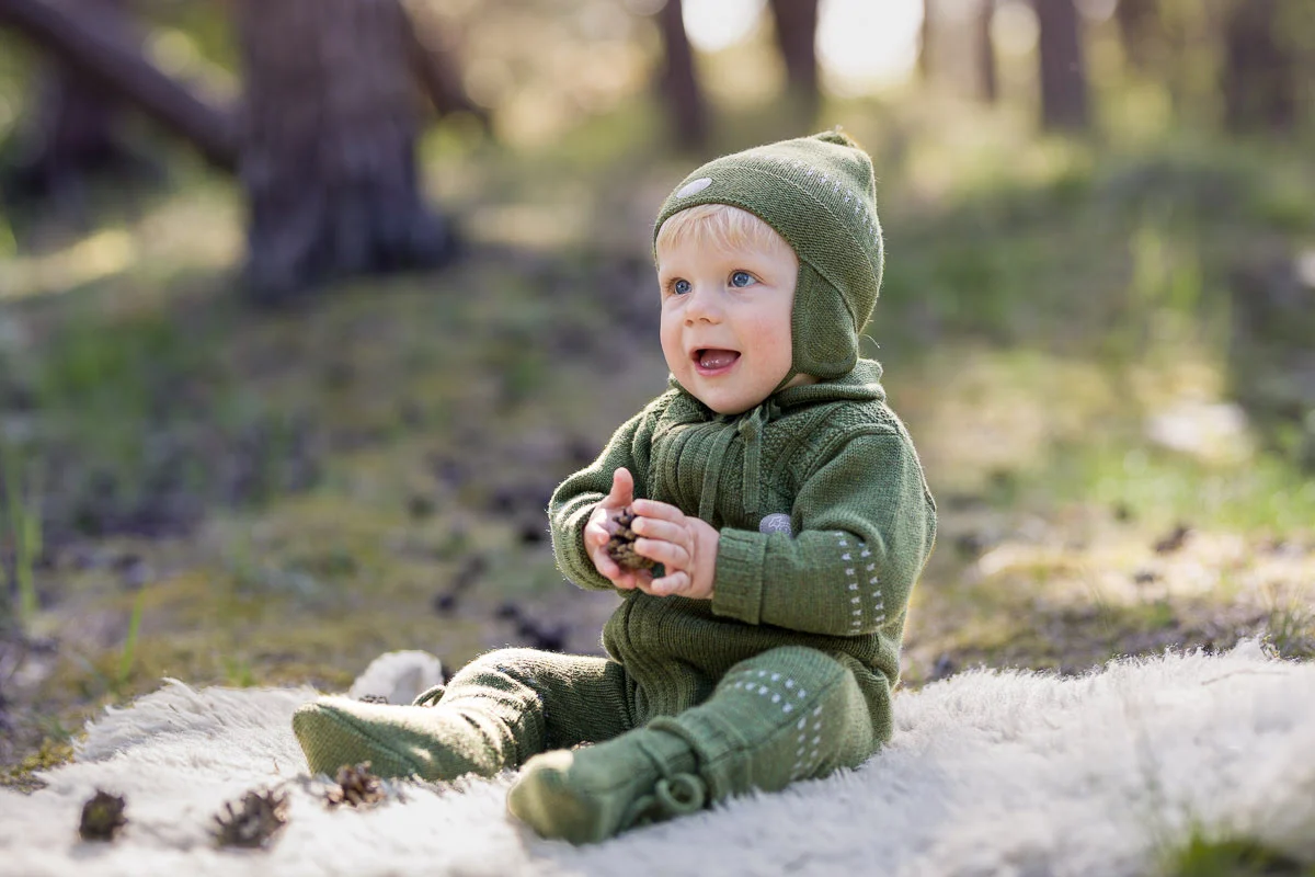 - Forside - lillelam sparkedress merinoull SALG LILLELLAM